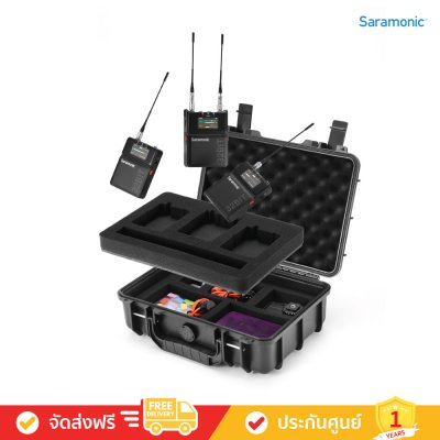 Saramonic K9 - Dual-Channel Digital UHF Wireless Audio System for Filmmakers (ไมโครโฟนไร้สาย)