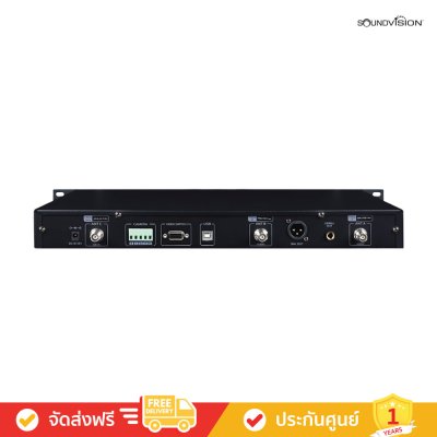 Soundvision DWS-2000M - เครื่องควบคุมไมโครโฟนประชุมไร้สาย ระบบดิจิตอล รองรับระบบบันทึกเสียงและล้องวิดีโอคอนเฟอเรนซ์ Tracking (ติดตาม)