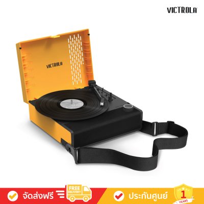 Victrola Revolution GO Portable Rechargeable Record Player VSC-750SB