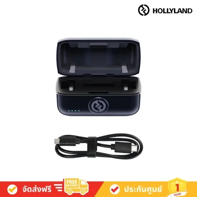 Hollyland Lark M3 Combo 2TX & 1RX (Space Gray, with USB-C RX) Wireless Microphone