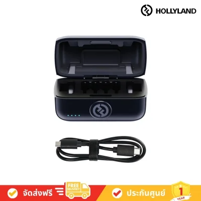 HollyLand LARK M3 Combo 2TX & 4RX (Space Gray, with USB-C RX*4) Wireless Microphone