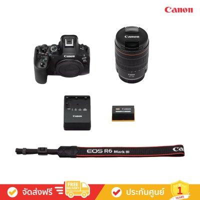 Canon EOS R6 Mark III (RF-24-105mm f/4L IS USM) - Uncompromised Storytelling (กล้อง Mirrorless)
