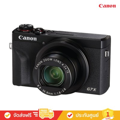 Canon PowerShot G7 X Mark III - อีกก้าวของการถ่ายภาพ (กล้องคอมแพค)