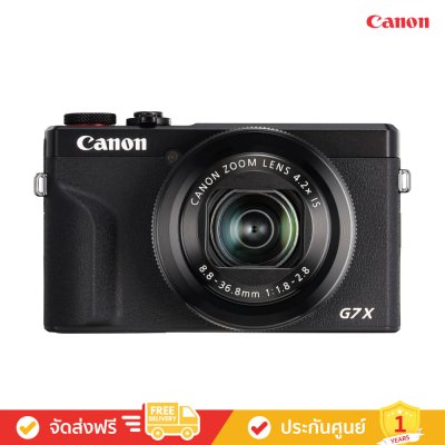 Canon PowerShot G7 X Mark III - อีกก้าวของการถ่ายภาพ (กล้องคอมแพค)