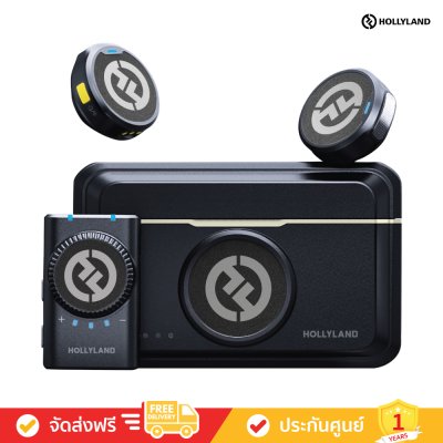 Hollyland Lark M2 Duo (Camera) - ไวเลสไมโครโฟนขนาดเล็ก