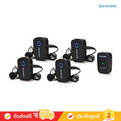 Saramonic Blink500 T4 - Wireless mic system with 4 independent channels