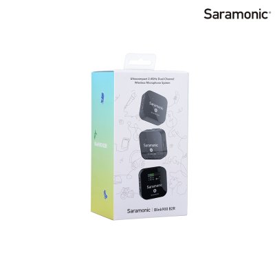 Saramonic - Blink 900 B2R Wireless Microphone ไมค์ไร้สายระบบ 2.4GHZ 1ตัวรับ 2ตัวส่ง