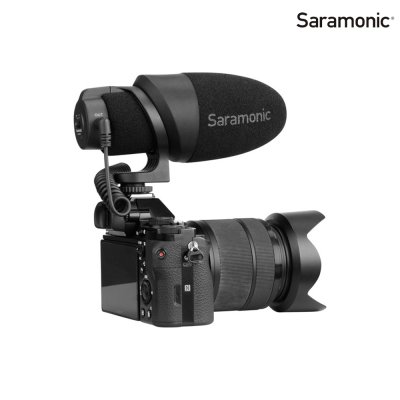 Saramonic CamMic Camera-Mount Shotgun Microphone  ไมโครโฟนช็อตกันติดหัวกล้อง