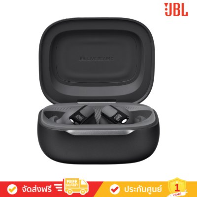 JBL Live Beam 3 - True Wireless Noise-Cancelling Closed-Stick Earbuds