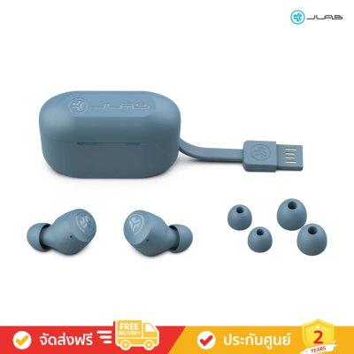 JLab Go Air Pop - True Wireless Earbuds (หูฟังไร้สาย)