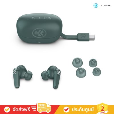 JLab Go Pods ANC - True Wireless Earbuds (หูฟังไร้สาย)