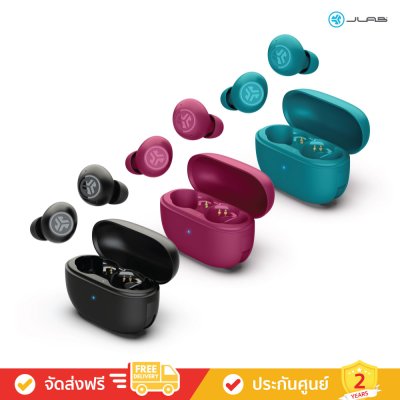 JLab Go Pop ANC - True Wireless Earbuds (หูฟังไร้สาย)
