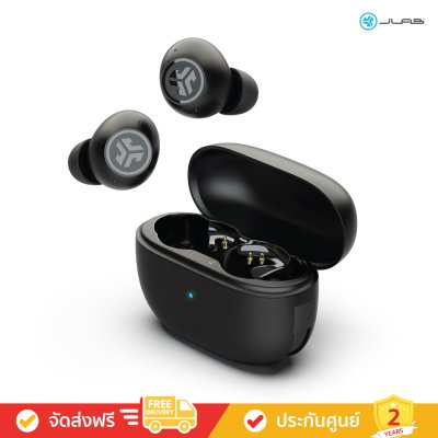 JLab Go Pop ANC - True Wireless Earbuds (หูฟังไร้สาย)