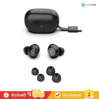JLab Go Pop ANC - True Wireless Earbuds (หูฟังไร้สาย)