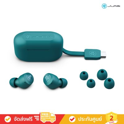 JLab Go Pop+ - True Wireless Earbuds (หูฟังไร้สาย)