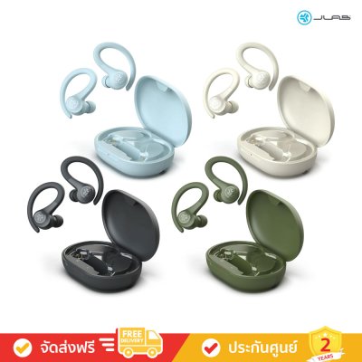 JLab Go Sport+ - True Wireless Earbuds (หูฟังไร้สาย)