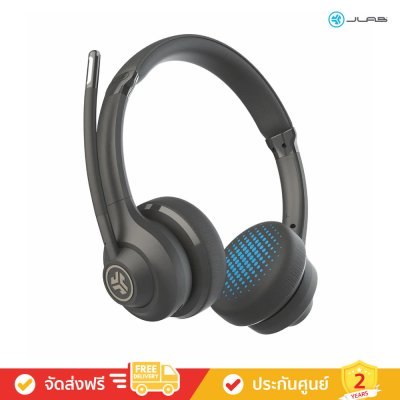 JLab Go Work 2nd Gen - Wireless & Wired On-Ear Headset (หูฟังสำหรับทำงาน)