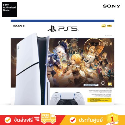 New Sony PlayStation 5 Genshin Impact Bundle (Disc Edition) [ASIA-00482] (New PS5)