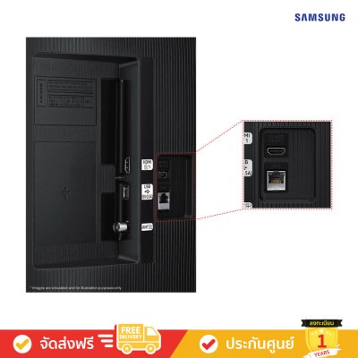 Samsung Full HD TV รุ่น UA43F6000FKXXT ทีวีขนาด 43 นิ้ว F6000 Series