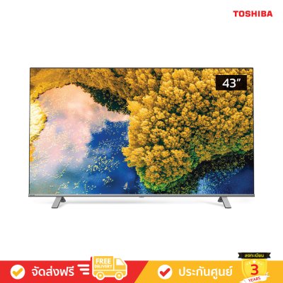 Toshiba 4K UHD TV รุ่น 43C350LP ขนาด 43 นิ้ว C350L Series ( 43C350L , C350LP )