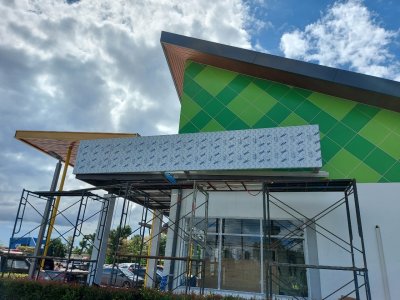 Esso Go fast สถานีบริการน้ำมันเอสโซ่ หลักจันทร์ จังหวัดจันทบุรี