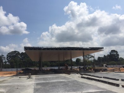 Esso สถานีบริการน้ำมันเอสโซ่ อ.ขลุง จังหวัดจันทบุรี