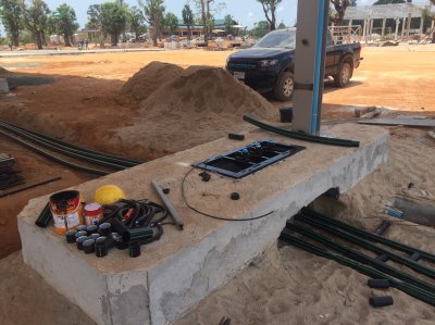 Esso สถานีบริการน้ำมันเอสโซ่ อ.ขลุง จังหวัดจันทบุรี