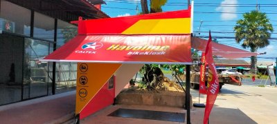 Caltex / Havoline bikekiosk