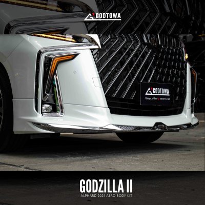 GODZILLA II ALPHARD 2021 AERO BODY KIT