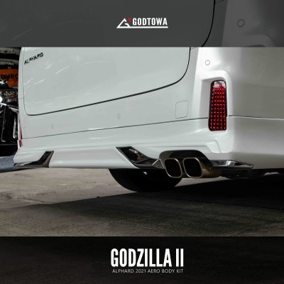 GODZILLA II ALPHARD 2021 AERO BODY KIT