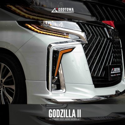 GODZILLA II ALPHARD 2021 AERO BODY KIT