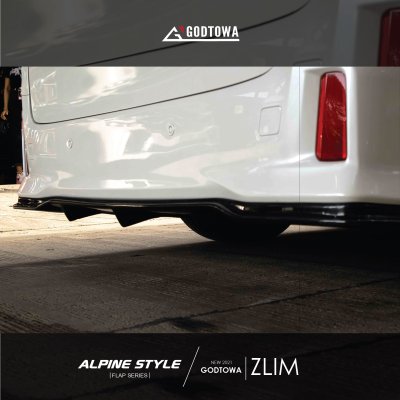 ผลงานการติดตั้งชุดแต่ง Alpine Style (Flab Series) x New 2021 Godtowa Zlim 