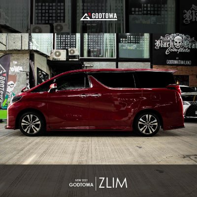 ชุดแต่ง GODTOWA ZLIM Alphard DARK RED MICA METALLIC