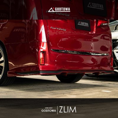 ชุดแต่ง GODTOWA ZLIM Alphard DARK RED MICA METALLIC