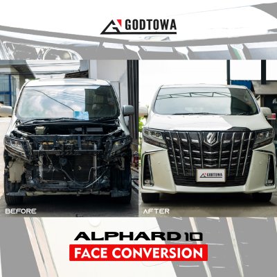 แปลงหน้า ALPHARD 10 เป็น ALPHARD รุ่นปี 2022