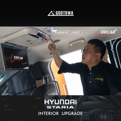 ฮุนไดแต่งอะไรได้บ้าง รวมผลงานการติดตั้งของแต่งสำหรับรถยนต์ HYUNDAI STARIA