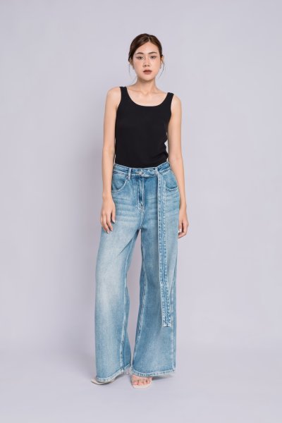 KNITTING LONG SLEEVE AND TANK TOP SET