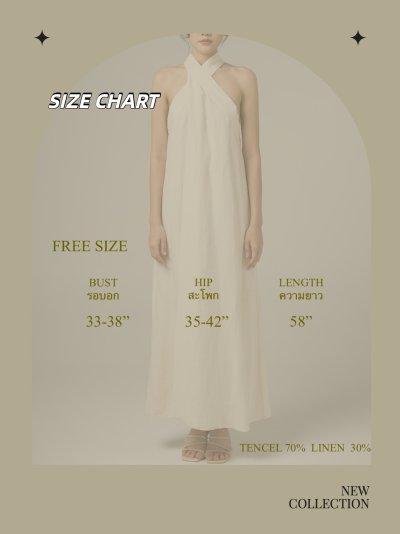 TENCEL MAXI DRESS