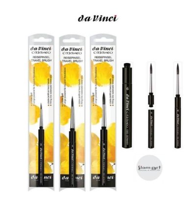 da vinci Travel Brush : 1593 CASANEO Watercolour brush ROUND