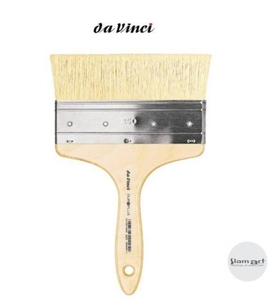 da vinci brush : 2475 MOTTLER white chinese bristles