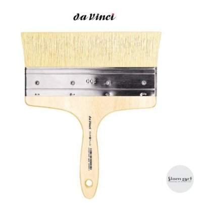 da vinci brush : 2475 MOTTLER white chinese bristles
