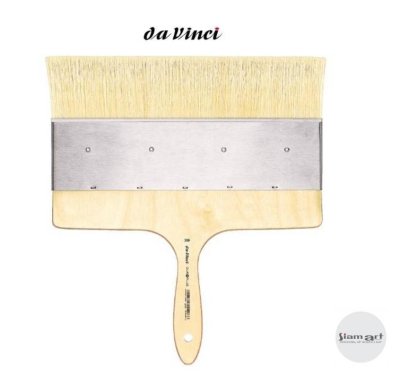da vinci brush : 2475 MOTTLER white chinese bristles