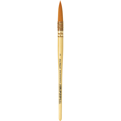 da vinci brush : VA-488 Synthetics Natural Polished handle