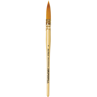 da vinci brush : VA-488 Synthetics Natural Polished handle