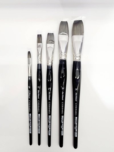 da vinci brush : VA-5898 Casaneo Synthetic Flat