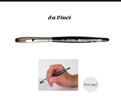 da vinci brush : 986 CASANEO XS Flat Extra Soft Synthetic