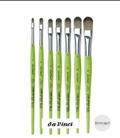 da vinci brush : 375 Fit Synthetic Filbert