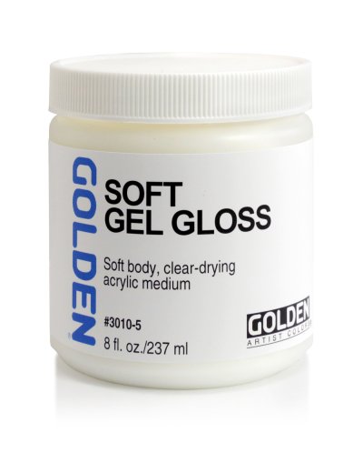 สื่อผสม สีอะคริลิค แบรนด์โกลเด้น : Soft Gel Gloss