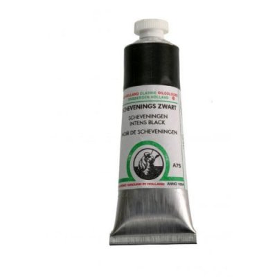 Old Holland Oil Colour : A75 Scheveningen Black