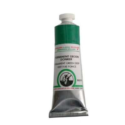 Old Holland Oil Colour : B271 Permanent Green Deep